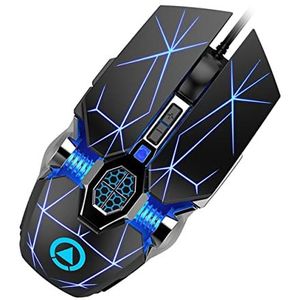 Optische muis laptop muis notebook laptop computer muis gaming muis voor laptop Latop Lapdesk Ssd laptop snoermuis bedrade computer gaimg laptop mechanische muis Abs Mute (kleur: zoals afgebeeld, maat