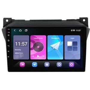 Android 14 autoradio draadloze CarPlay radio 2 DIN compatibel met Suzuki Alto 2009~2016 auto entertainmentsysteem met Bluetooth GPS navigatie FM radio,2G+32G