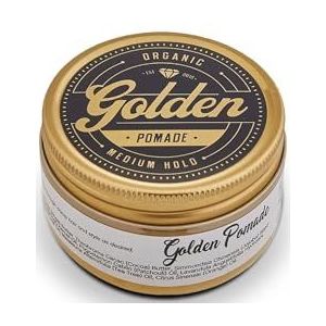 100ML Organic & Natural Hair Pomade Wax & Oil Base - Handcrafted with love in Denmark by Us - Perfect Shine effect for long and short hair - Medium and Flexible Hold - UNISEX -Organic