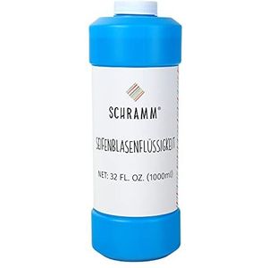 Schramm® 1 liter bellenblaasvloeistof navulling ideaal voor zeepbellen pistolen staven zeep bellen loog