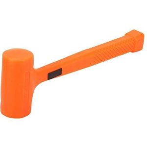 Terugslagvrije hamer, praktische slaghamer PVC-rubberen hamer met zacht oppervlak, voor industrieel handgereedschap(1LB)