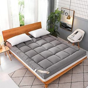 ZYDZ Futon matras, super Japanse vloermatras, 10 cm opvouwbare dikke tatami vloermat draagbaar, campingmatras slaapmat vloer lounge bank bed, matrassen futon, 150 x 200 cm