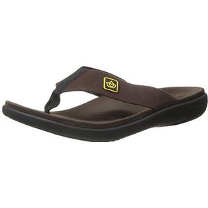 Spenco Men's Yumi Pure Sandal Sandal, Chocolate, 13M Medium US