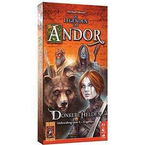 999 Games De Legenden van Andor: Donkere Helden 5/6 - Bordspel - 10+ - Uitbreiding met 4 nieuwe helden - Geschikt voor 2-6 spelers