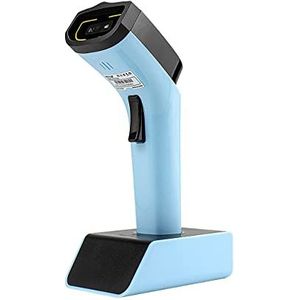 NETUM DS7500 Bluetooth draadloze 2D barcodescanner, handsfree barcodelezer met oplaadstation en ingebouwd geheugen, werkt met MAC OS, Windows, iOS, Android, overdrachten tot 50 meter