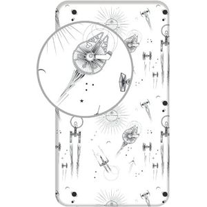Jerry Fabrics Star Wars Death Star Hoeslaken 90 x 200 + 25 cm