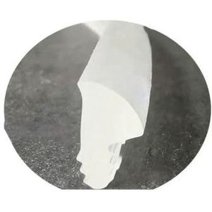 1/3/5M T-vormige siliconenrubberen afdichtstrip, universele voorruitafdichting, spleetvuller, keukenolie-gas spleetafdekking, T-14 6x11mm, 5 M