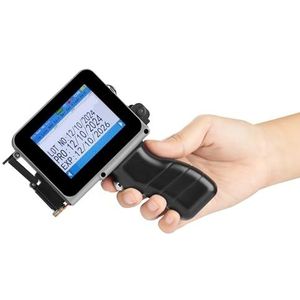 12,7 mm QR-balk afdrukken Batchcode Datum Vervaldatum Label Draagbare Mini Handheld Thermische Inkjetprinter