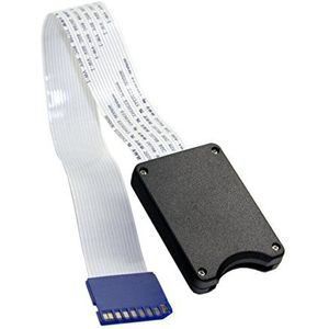 Jser Standaard SD-SDHC Geheugenkaartenset Plug naar SD-Vrouwelijke Verlenging, Zachte, Platte FPC Verlengkabel, 25 cm