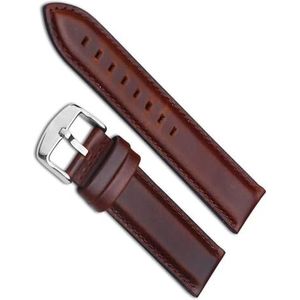 dayeer Horlogeband voor DW Horlogeband voor Daniel For Wellington Horlogeband met roségouden gesp (Color : Silver-brown, Size : 18mm)