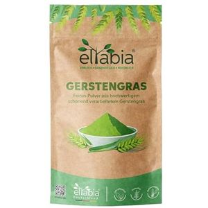 eltabia Gerstgraspoeder 1kg 1000g Maxi Pack 100% zuiver zonder toevoegingen, rauwkostkwaliteit
