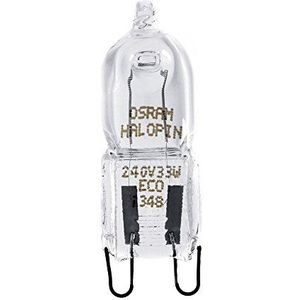 OSRAM halogeenlamp G9 dimbaar Halopin Superstar/EEK D / 33 Watt - licht als 40W / 460 lumen/warm wit - 2700K, 5-pack