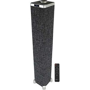 Rockville One-Tower All-in-One Bluetooth-luidsprekersysteem met HDMI/optisch/RCA, zwart