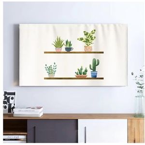 Buiten TV Hoes, TV-hoes Stofkap Monitor Stofkap Geschikt for 24""32""43""50""55""60""65""70""75"" Smart TV LCD TV Interieur(F,70 inch)