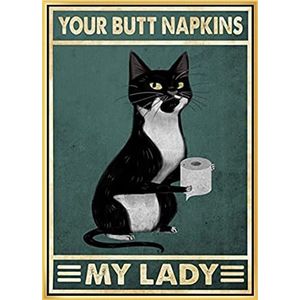 Your Butt Servetten My Lord Leuke Kat Zwart 500 Stuks Houten Jigsaw Puzzel Draagbaar Educatief Speelgoed Uitdagende Educatieve Games Release Stress Fun Jigsaw Puzzel