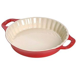 Staub - Taartvorm rond - kersenrood Ø 28 cm 2 liter