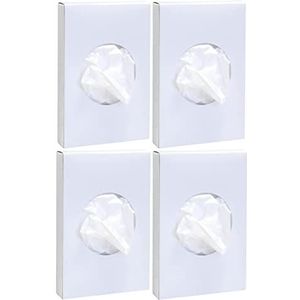 Universele vrouwelijke verwijderingszakken voor menstruatieproducten 4-pack -30ct navuldoos - voor verwijdering van tampons, pads, hygiëneproducten