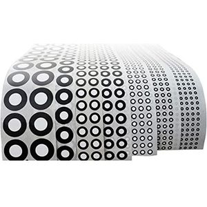 Markeringspunten scannen 3D Scanner Markeerpunt Positionering Markeerpunt Matzwart Puntmarkering Binnen 3 mm Buiten 7 mm Binnenmarkeringspunt Gauge Point Marker