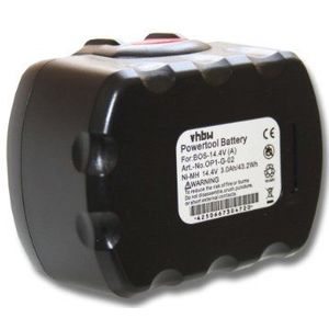 vhbw Ni-MH accu 3000 mAh (14,4 V) voor gereedschappen Spit HDI 244 zoals Bosch 2 607 335 264, 2 607 335 276, 2 607 335 465.