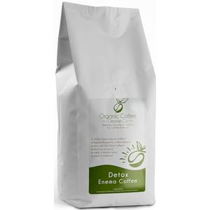 Klysma Koffie 1kg - Speciaal voor Koffieklysma's - Biologische Koffie Reiniging Co - 100% Robusta & 100% Biologisch - Ultra Light Gold Roast - Fijne Malen