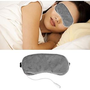 Elektrisch oogmasker, verwarming steam eyeshade slaapmasker opwarming nacht slaap reizen draagbaar voor het verlichten van droge en gezwollen ogen, hot compress-oogmassageapparaat