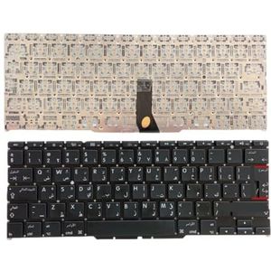 Amerikaans Russisch Spaans VK Arabisch Verlicht toetsenbord voor Apple voor Macbook Air 11,6 inch A1370 A1465 2011 2012 2013 2014 2015 Jaar(RED)