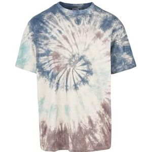 Urban Classics - Oversize Tie Dye T-shirt - Offwhite - 100% Katoen