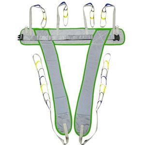 Patiënt Ambulating Sling Patiënt Lift Slings, voor Ouderen Gehandicapten Thuisgebruik 500 LBS Laadgewicht Patiënt Hoist Sling Geel (Groen)
