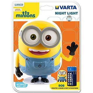 Varta LED Minions nachtlampje Bob met Varta Longlife Mignon