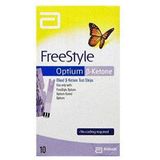 FreeStyle Optium ß-Ketone test strips (Pack of 10) (7078475)