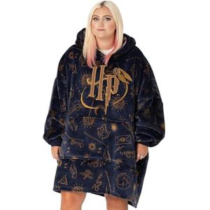 Harry Potter Vuddie oversized deken Hoodie dames dames fleece Een maat