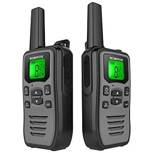 Walkie Talkie - Grijs - Professioneel - Outdoor Equipment Radio Set