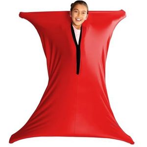 SZSMART Sensory Body Sox voor kinderen, 40""x27"" full-body wrap rekbare body sox om stress te verlichten voor kinderen met autisme, angst (rood, S/89-112cm)