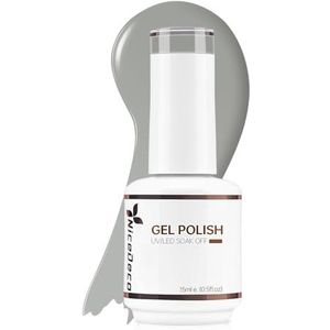Nicedeco Gel Nagellak Semi-permanent Gellak UV/LED Soak-Off Translucent Gel Polish 15ML-268