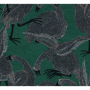 behang dieren groen 70 cm x 10.05 m - van Sanders & Sanders