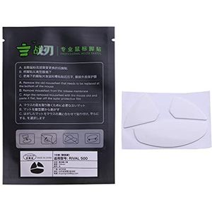 GMBYLBY 1Pack Muis Voeten Pedaal Voor Staal Serie RIVAL Muis Vervanging Muis Voeten Glijden Muis Voeten Sticker