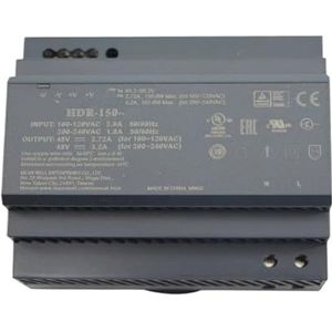 1 stuk HDR-150-24 24 V 6,25 A 150 W DC, ultradunne voedingseenheid op getrapte DIN-rail