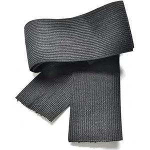 5Yards elastische band naaien kleding broek stretch riem kledingstuk DIY stof tailleband accessoires wit zwart 3,0 mm-50 mm-45 mm zwart