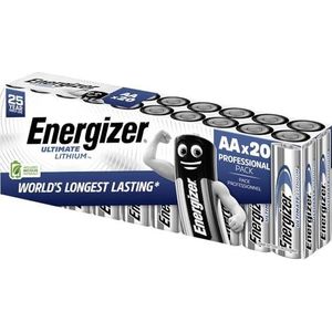 Energizer Ultimate Lithium - Wegwerpbatterij AA Mignon - 20 stuks
