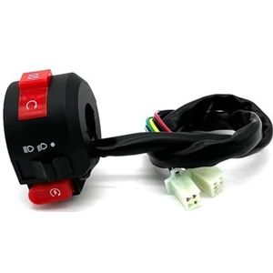 LED Stuurschakelaar 22mm Kill Koplamp Elektrische Startschakelaar Voor 50cc 70cc 90cc 110cc 125cc 150cc Taotao ATV Quad Pit Bike Buggy Go Kart