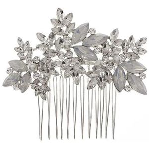 Haar Side Kam Haaraccessoires Haar Kam Bruids Hoofdtooi Haar Clip Kammen voor Vrouwen, Bruid