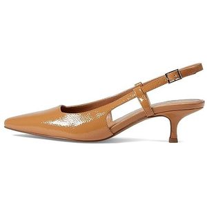 Kenneth Cole Martha sandaal met hak voor dames, Camel Patent, 36.5 EU