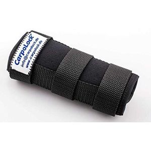 Honden sport polsbandage/steunbandage CarpoLock Sport van Nature Pet - Zwart - XL