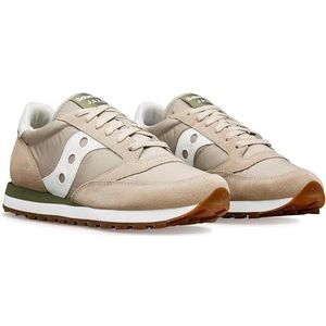 Saucony Heren Jazz Original, Khaki/Off White, 4 UK