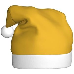 MYGANN Effen Kleur Goud Unisex Kerst Hoed Voor Thema Party Kerst Nieuwjaar Decoratie Kostuum Accessoire