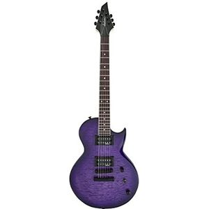 Jackson JS22Q Monarkh SC Transparent Purple Burst - Single-cut elektrische gitaar
