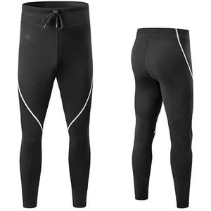 Neopreen wetsuits, wetsuits, duik- en surfpakken, snorkel- en zwemkleding, wetsuits for heren en dames (Color : 1.5mm Grey Pant, Size : XXXL)
