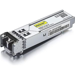 10Gtek for D-Link DEM-311GT 1G SFP SX Multimode Transceiver, 1000Base-SX Fibre Mini-Gbic Module, Dual LC Connector, 850nm, 550m