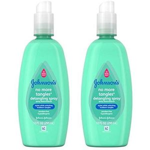 Johnson's Buddies No More Tangles Hair Detangler For Kids, 10 Fl. Oz. (Pack of 2)