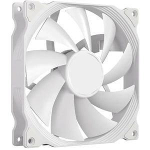 Behuizingsventilator, 140 mm, 600-1500 tpm, 4-polig, PWM, intelligente temperatuur- en snelheidsregeling, pc-chassisventilator (1 stuk AF14025 WH)